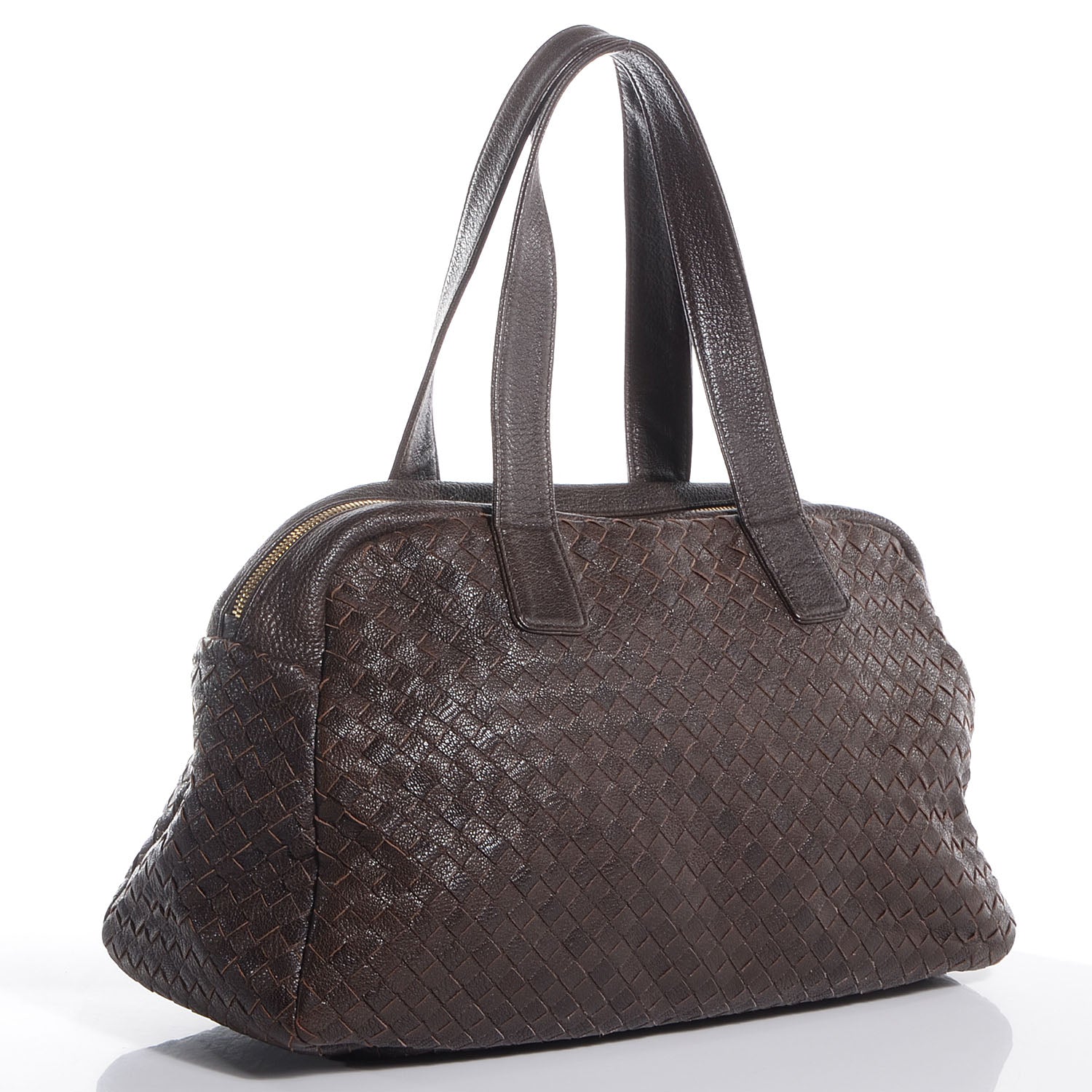 Bottega Veneta Nappa Intrecciato Bowler Ebano 3 of 8