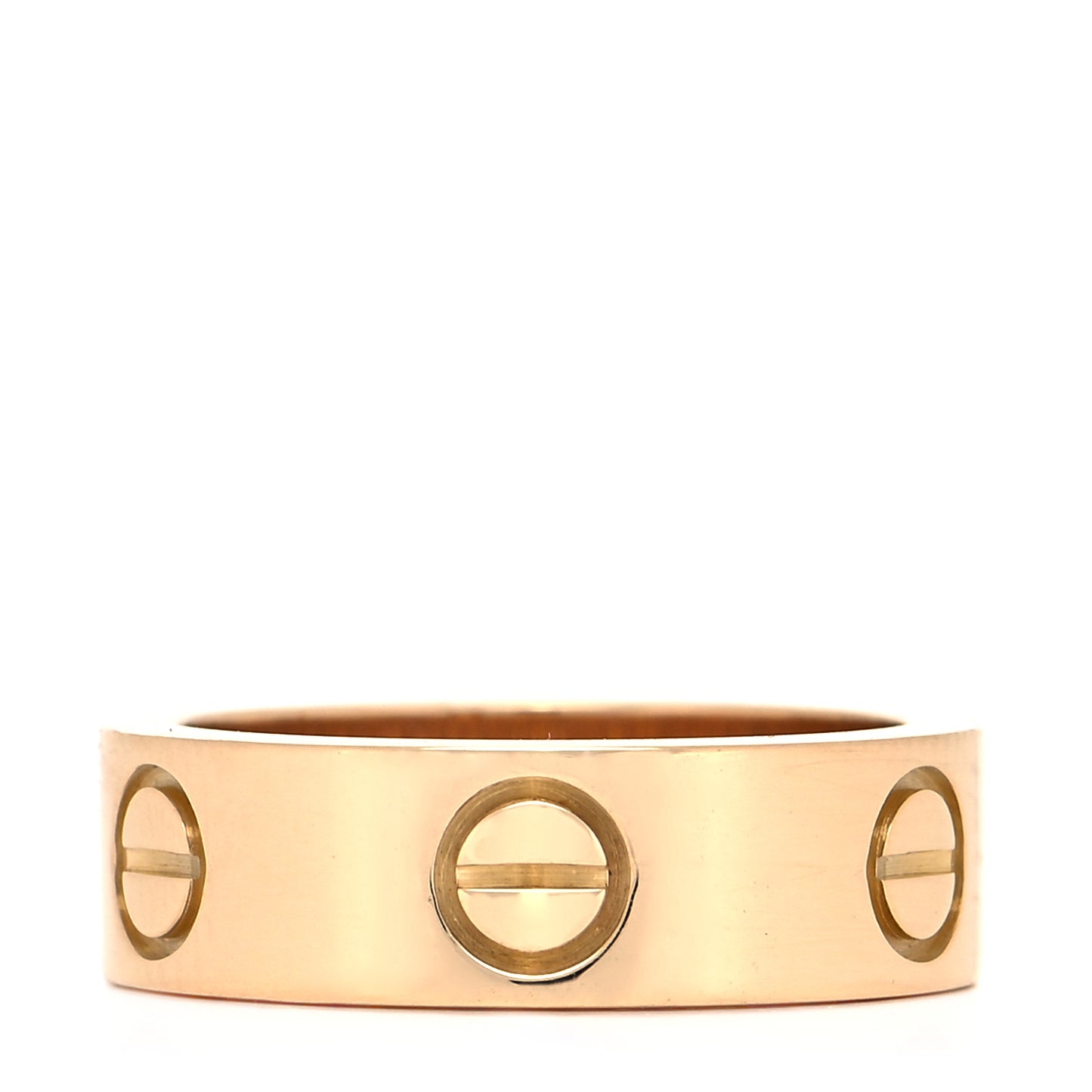 18K Yellow Gold 5.5mm LOVE Ring 49 4.75