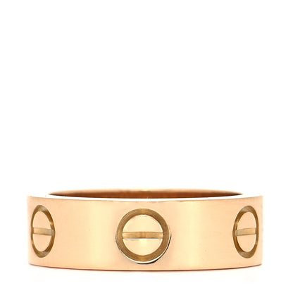 Cartier 18K Yellow Gold 5.5mm LOVE Ring 49 4.75 1 of 10