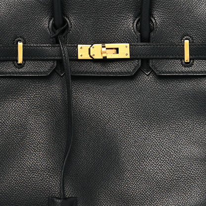 Hermes Epsom Birkin 25 Black 10 of 11
