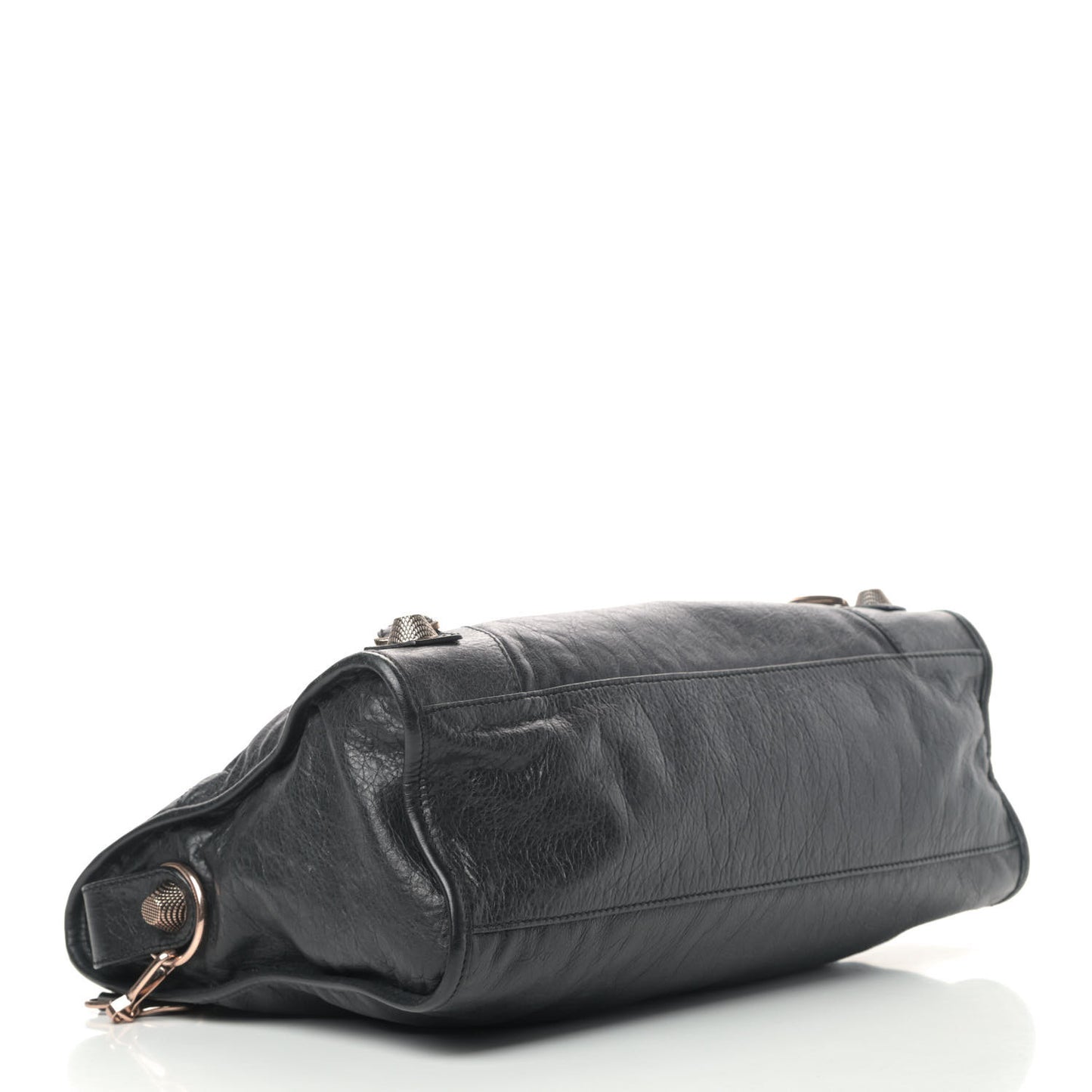 Agneau Giant 21 Rose Gold Hardware City Black