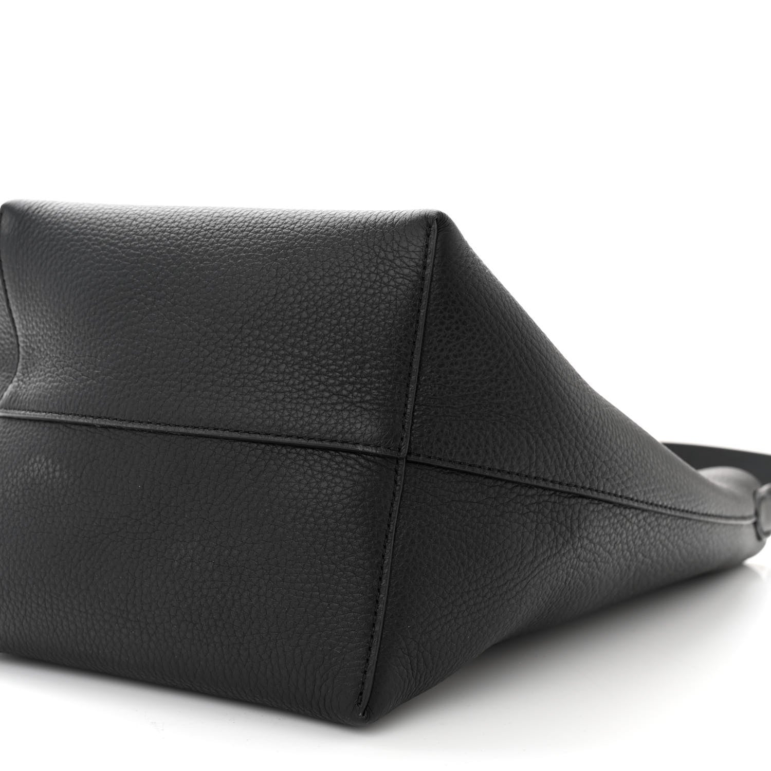 The Row Grained Calfskin Medium N/S Park Tote Black 10 of 11