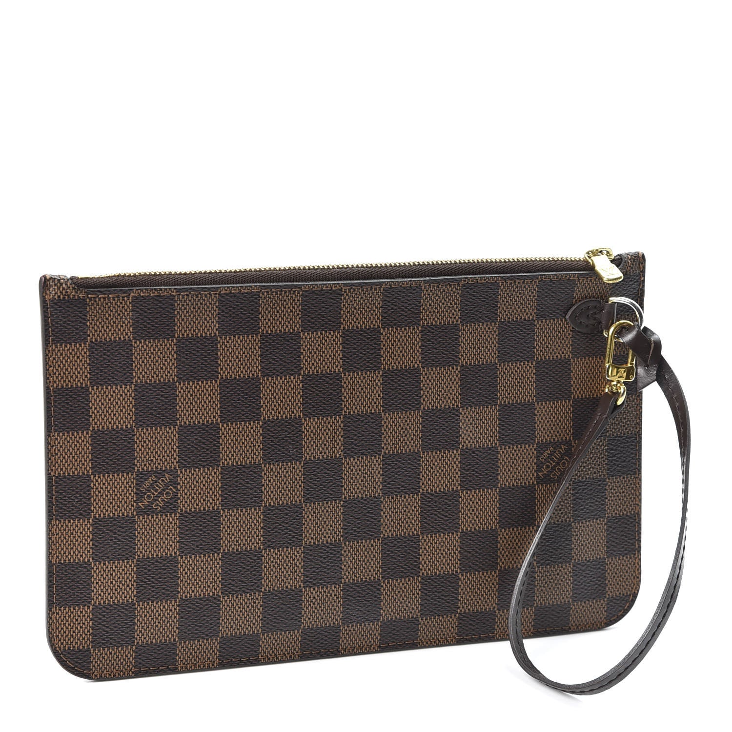 Louis Vuitton Damier Ebene Neverfull MM GM Pochette 2 of 8
