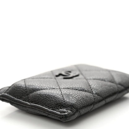 Chanel Caviar Quilted Incognito Card Holder Black 11 of 12