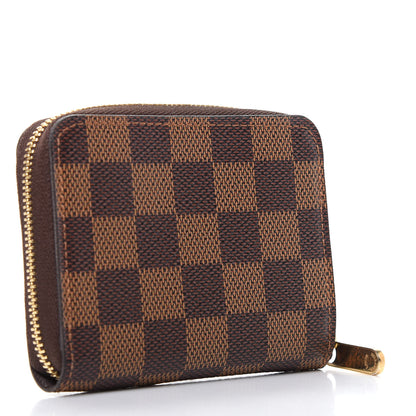 Louis Vuitton Damier Ebene Zippy Coin Purse 3 of 7