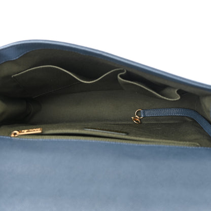 Chanel Caviar Quilted Large Boy Flap Blue 5 of 12