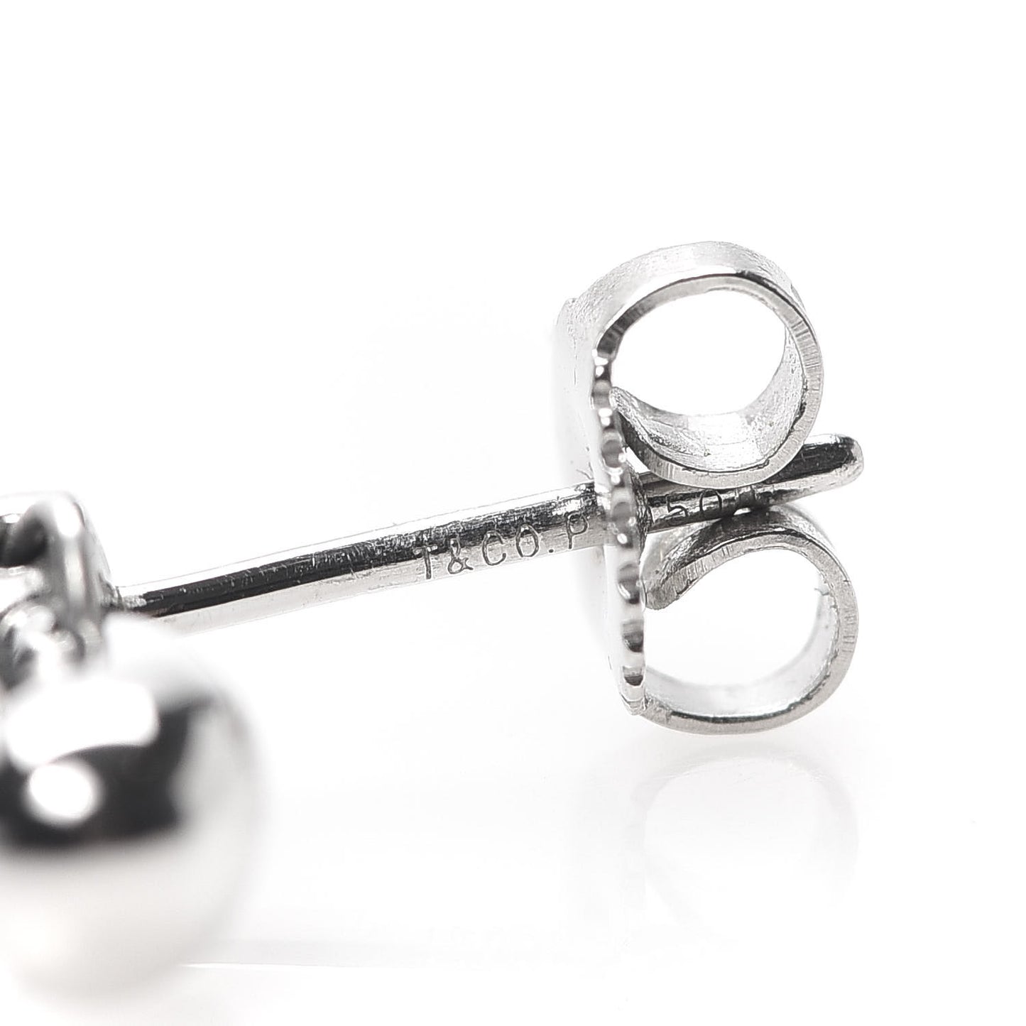 Platinum Diamond Elsa Peretti Teardrop Earrings