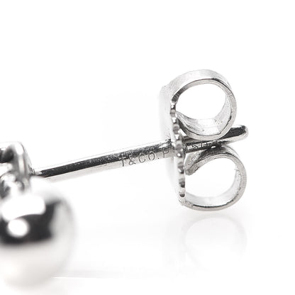 Tiffany Platinum Diamond Elsa Peretti Teardrop Earrings 5 of 6