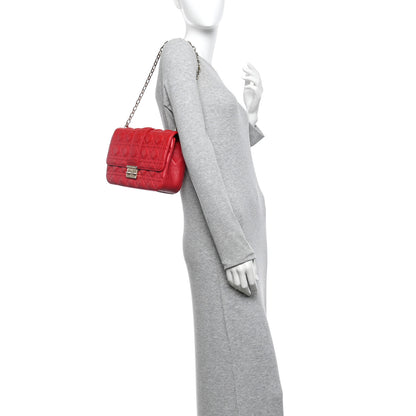 Christian Dior Lambskin Cannage Medium Miss Dior Flap Red 2 of 10