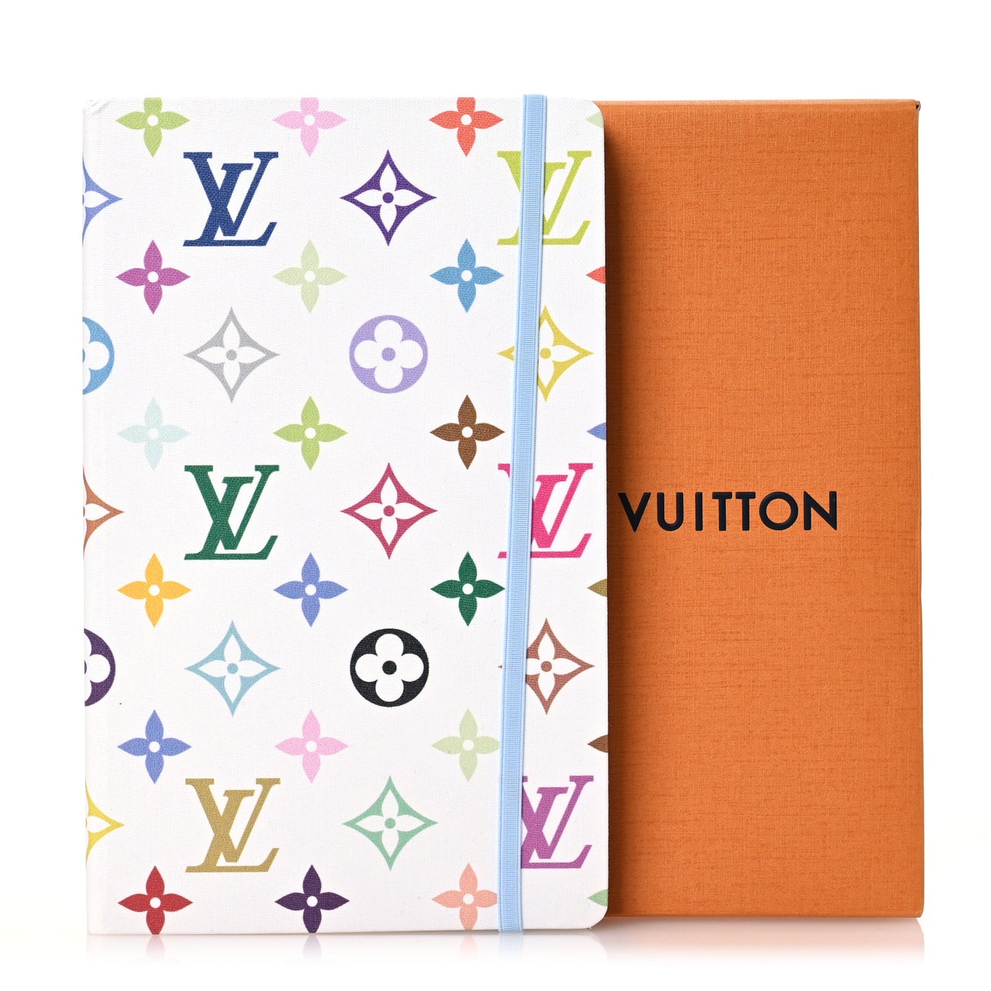 LV x TM Monogram Multicolor Jane Notebook MM White