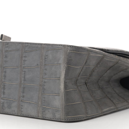 Chanel Alligator 2.55 Reissue 227 Flap Grey 9 of 12