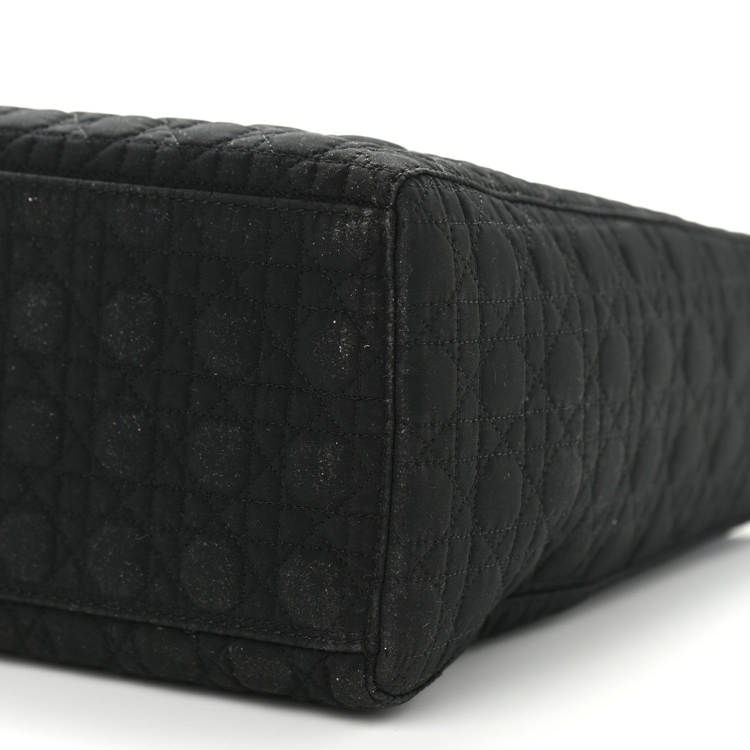 Christian Dior Nylon Cannage Large Lady Dior Black 8 of 13