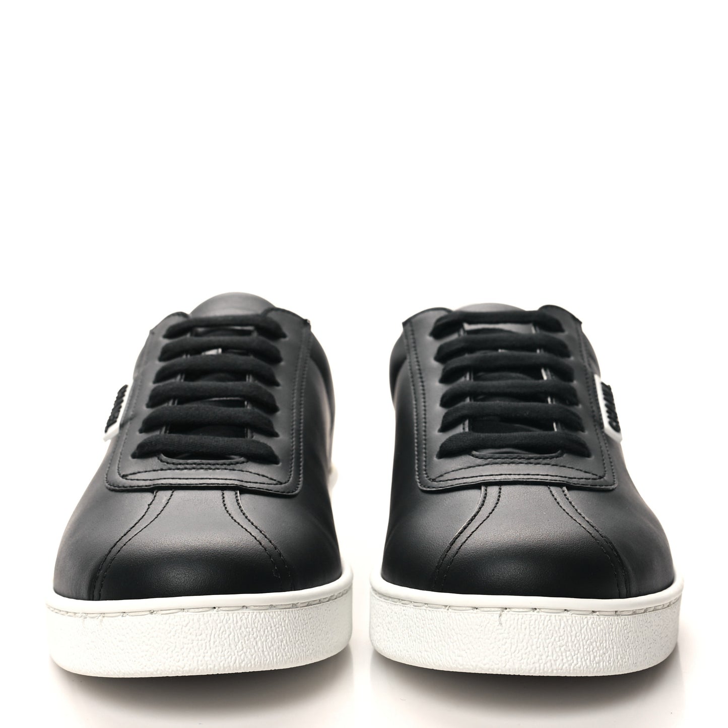Calfskin CC Womens Sneakers 40 Black