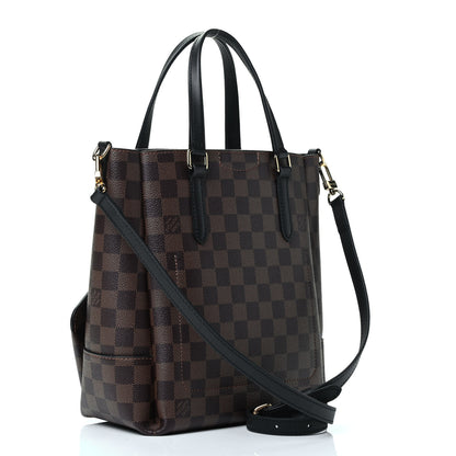 Louis Vuitton Damier Ebene Belmont PM Black 2 of 4