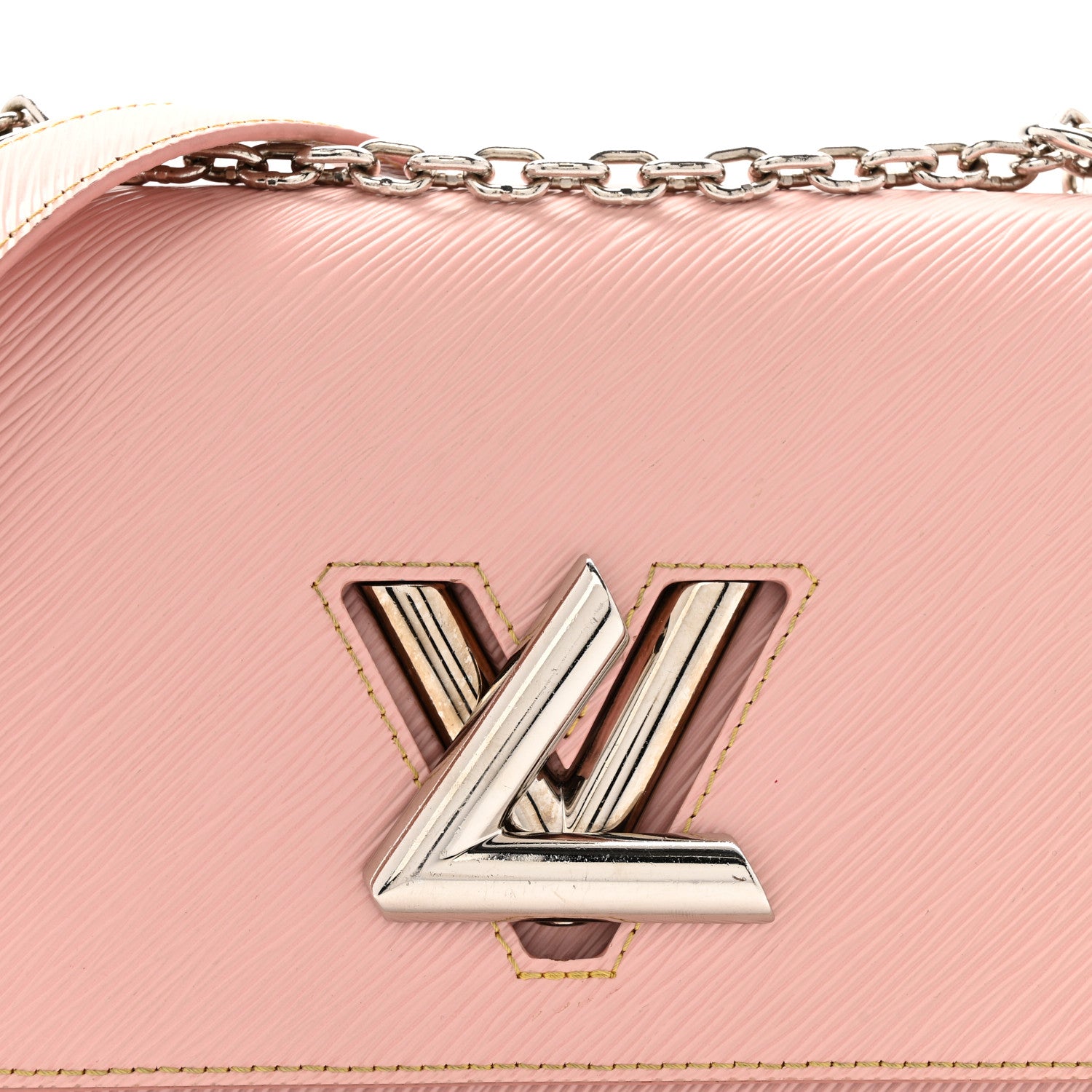 Louis Vuitton Epi Twist Shoulder Bag MM Rose Ballerine 8 of 13