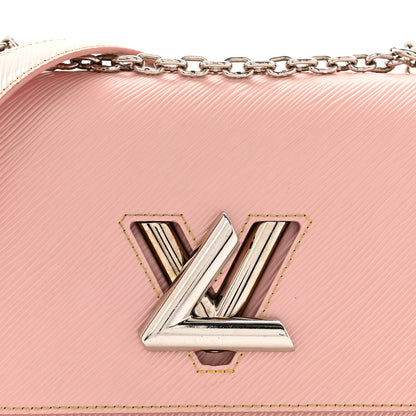 Louis Vuitton Epi Twist Shoulder Bag MM Rose Ballerine 8 of 13