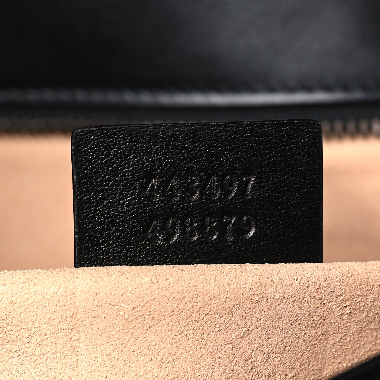 Calfskin Matelasse Small GG Marmont Shoulder Bag Black