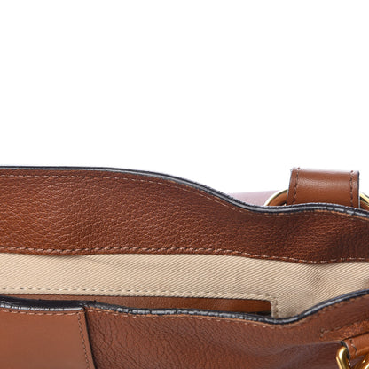Chloe Grained Lambskin Medium Lexa Shoulder Bag Caramel 10 of 19