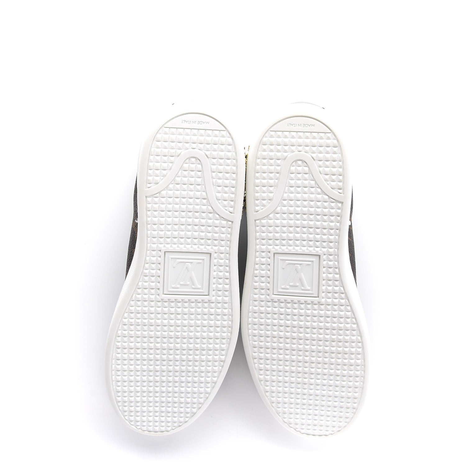 Louis Vuitton Patent Monogram Frontrow Sneakers 36 5 of 10