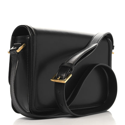 Saint Laurent Box Calfskin Monogram Medium Solferino Satchel Black 2 of 11