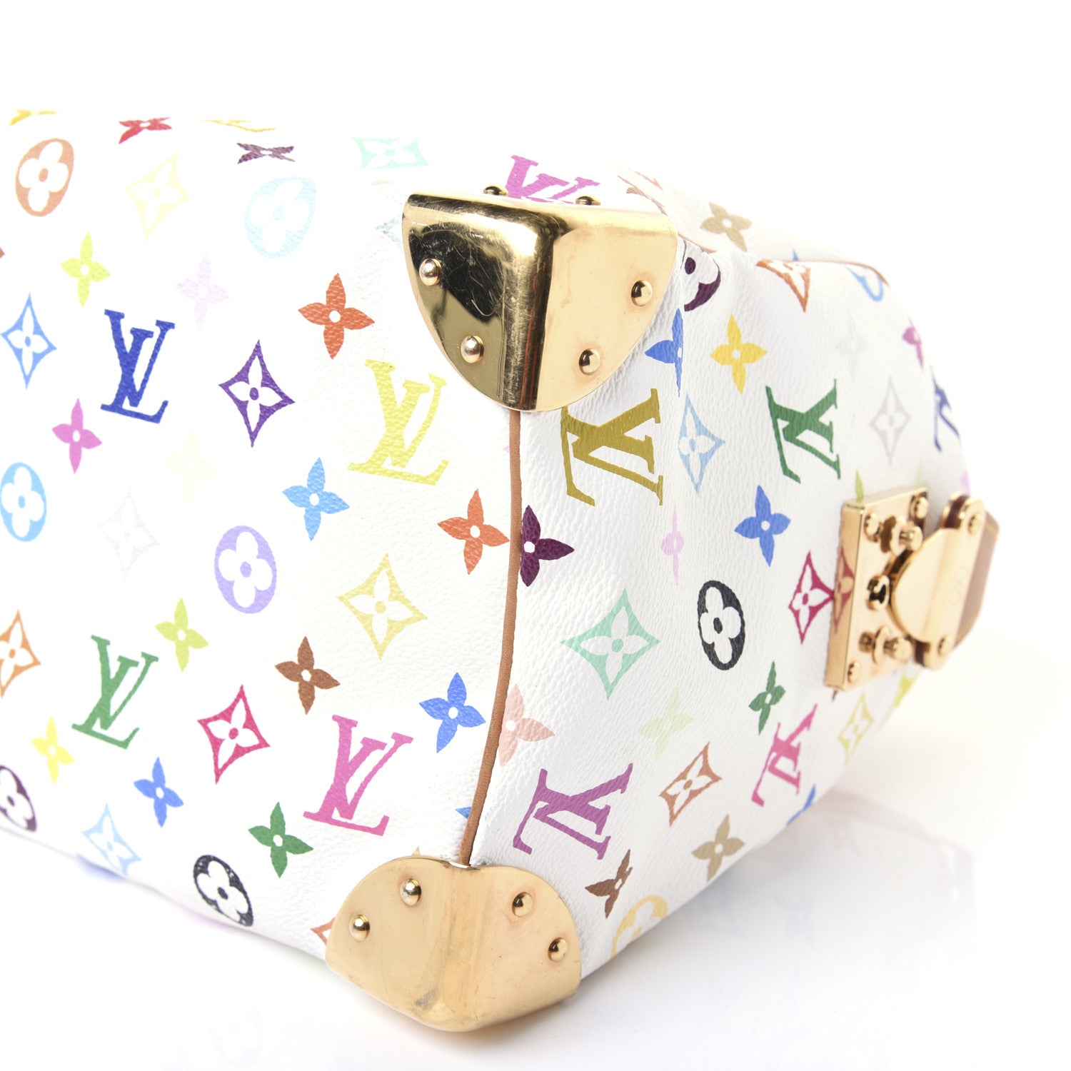 Louis Vuitton Monogram Multicolor Speedy 30 White 7 of 27