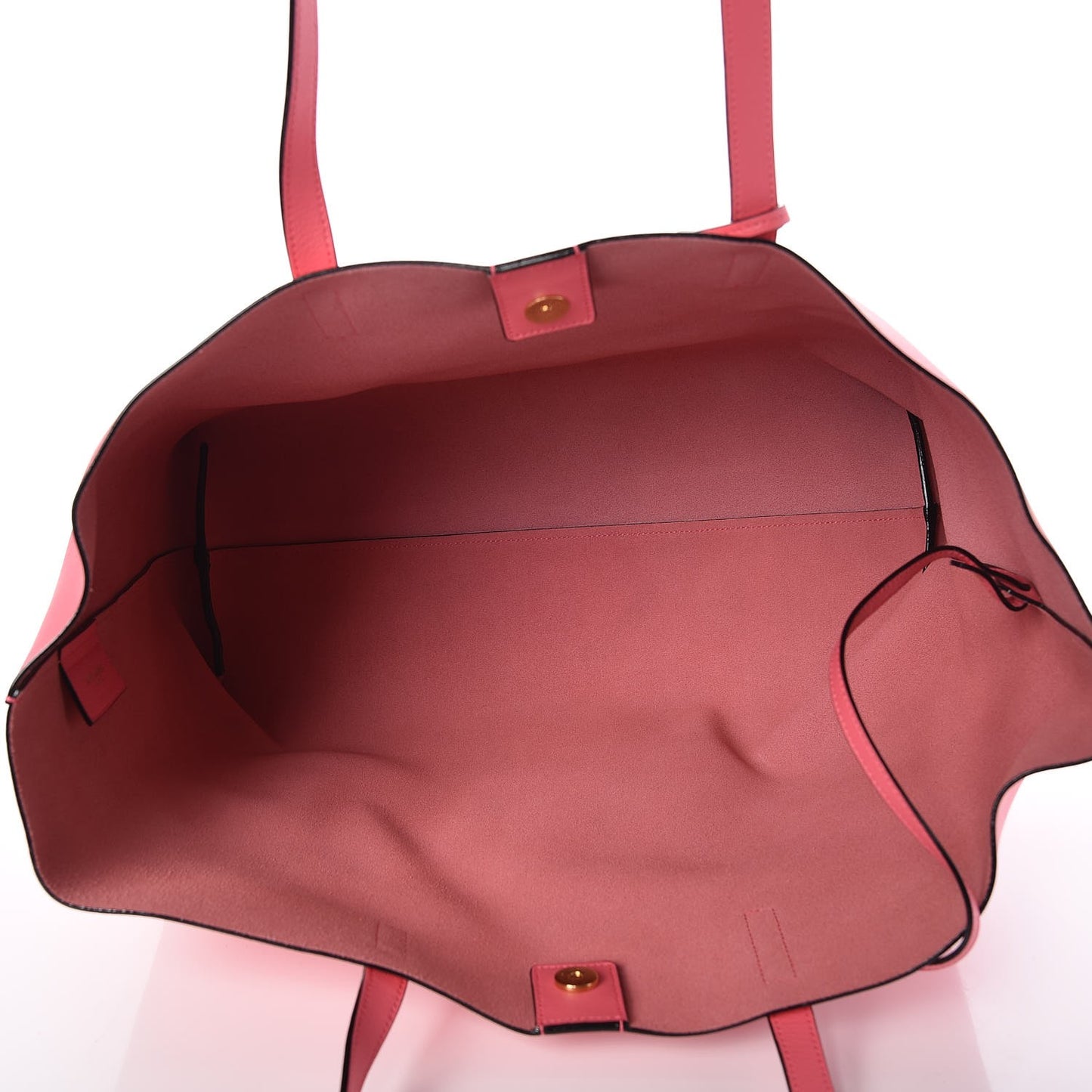 Calfskin Large Shopping Tote Pale Rose