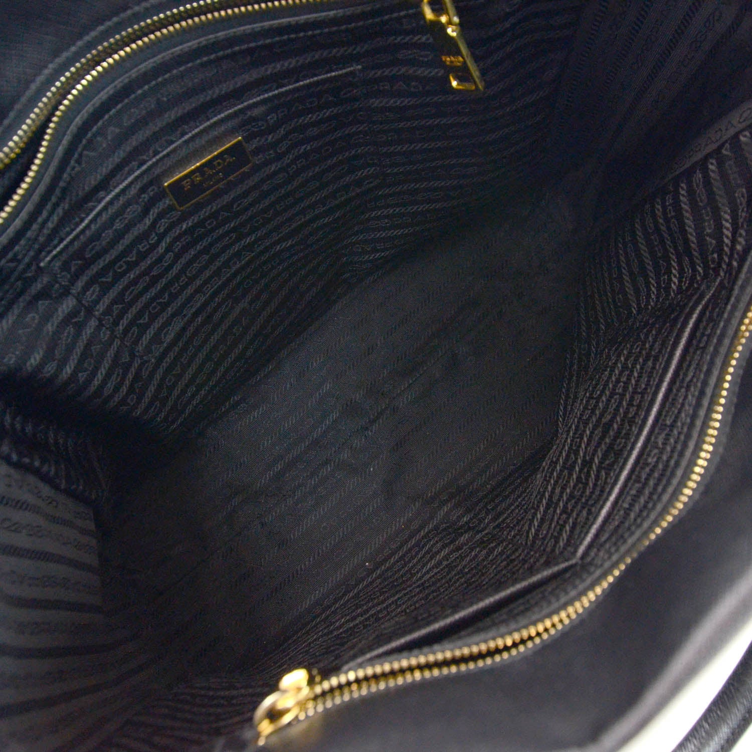 Prada Saffiano Lux Tote Nero Black 8 of 9