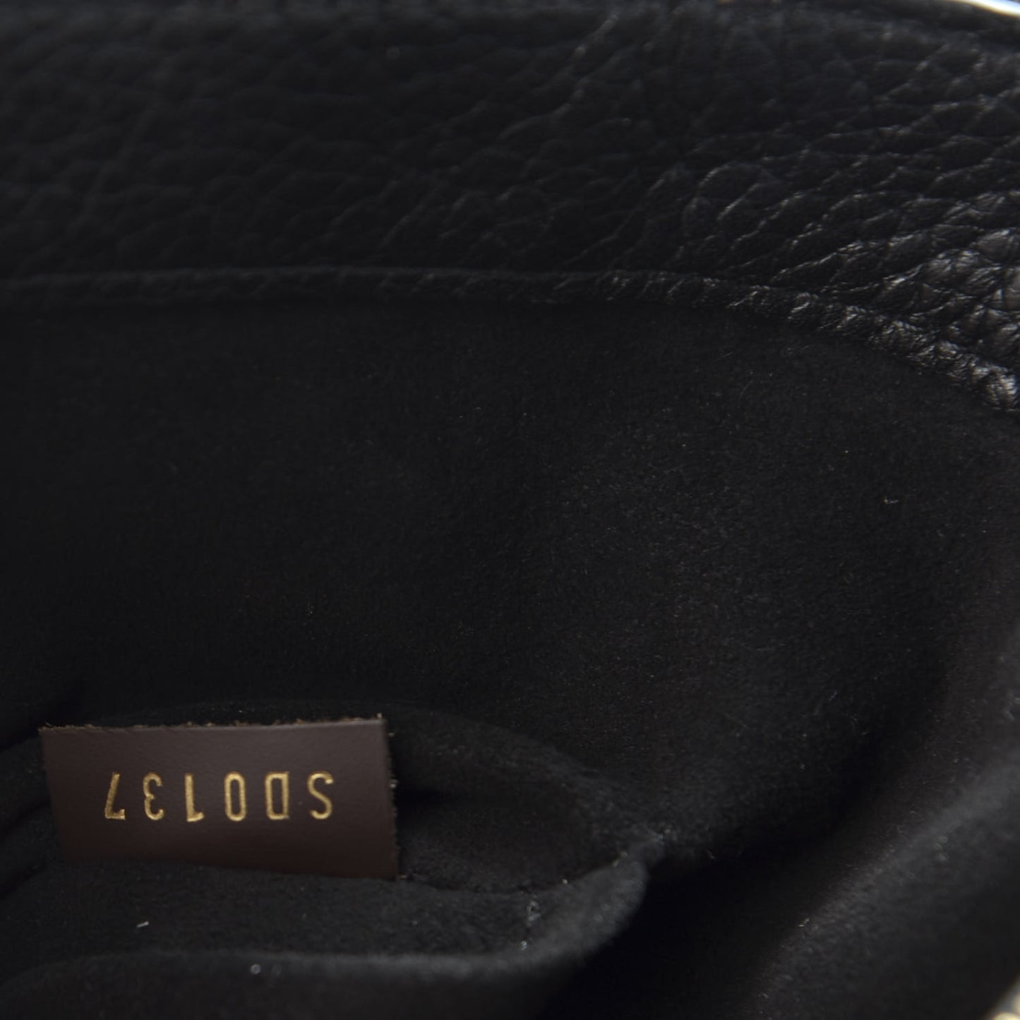 Damier Ebene Cuir Taurillon Brittany Black