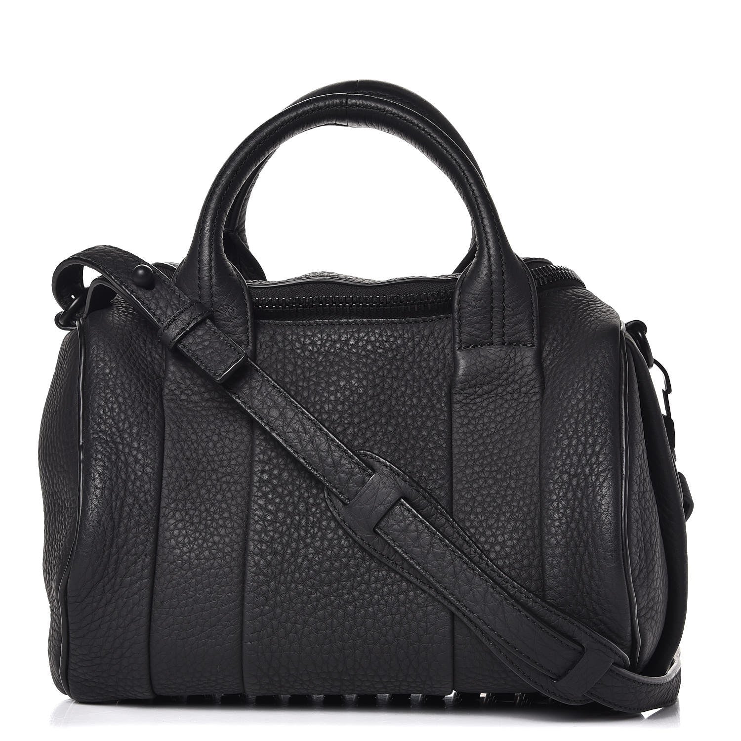 Alexander Wang Pebbled Lambskin Rockie Black Matte Black Hardware 1 of 6