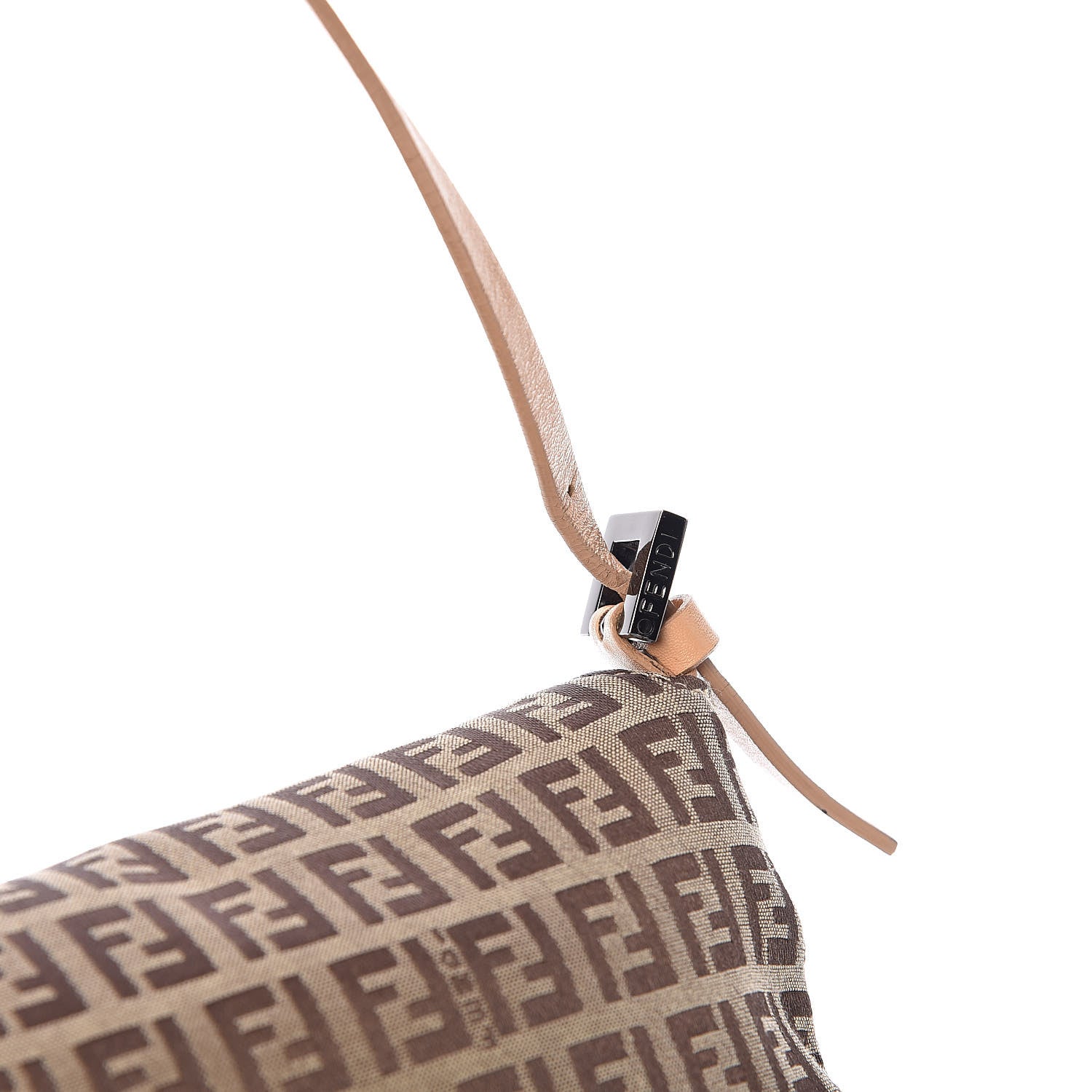 Fendi Zucchino Baguette Beige 14 of 19