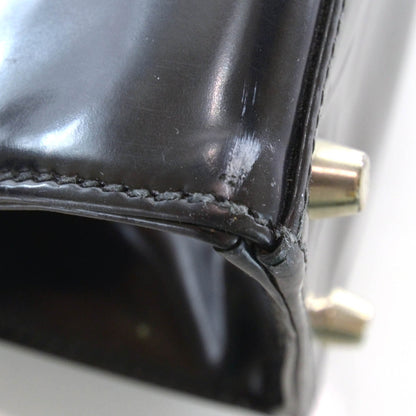 Prada Spazzolato Logo Print Framed Bag Nero Black 6 of 9