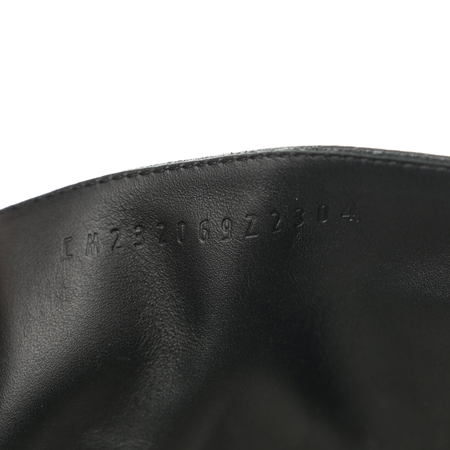 Calfskin High Boots 37 Black