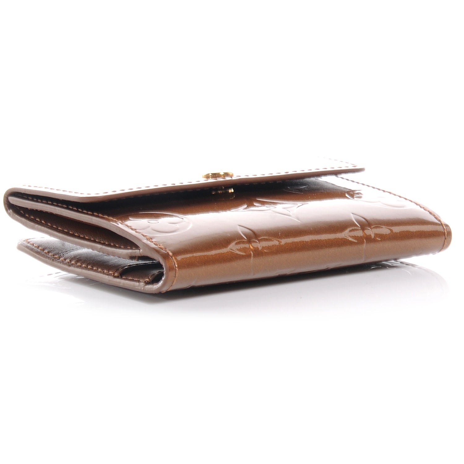 Louis Vuitton Vernis Ludlow Wallet Bronze 3 of 7