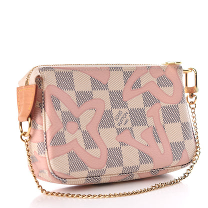 Louis Vuitton Damier Azur Tahitienne Mini Pochette Accessories 3 of 13