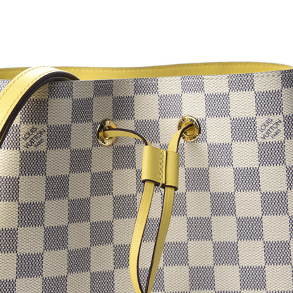 Louis Vuitton Damier Azur Neonoe MM Pineapple 10 of 11