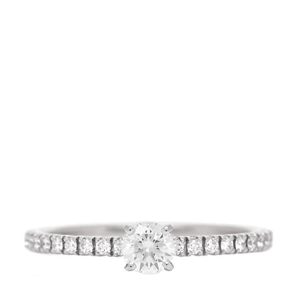 Cartier Platinum Diamond .19ct Etincelle De Cartier Solitaire Engagement Ring 48 4.5 1 of 6