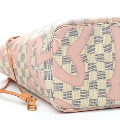 Louis Vuitton Damier Azur Tahitienne Neverfull MM 13 of 19