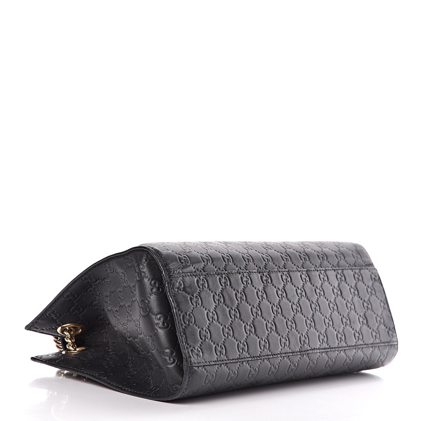 Guccissima Large Emily Chain Shoulder Bag Black