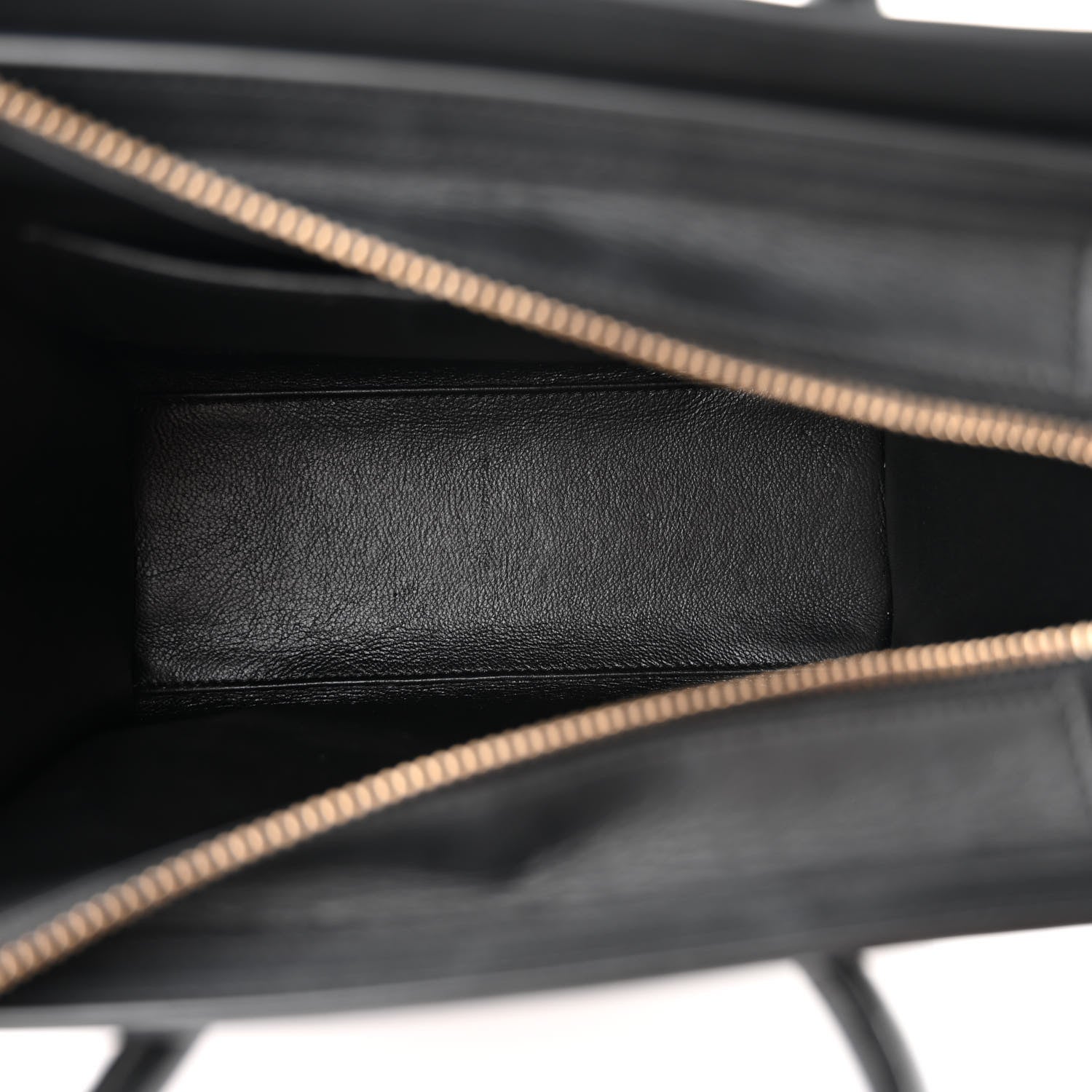 Celine Smooth Calfskin Nano Luggage Black 5 of 12