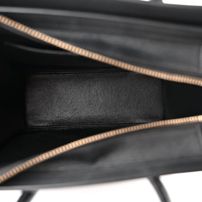 Celine Smooth Calfskin Nano Luggage Black 5 of 12