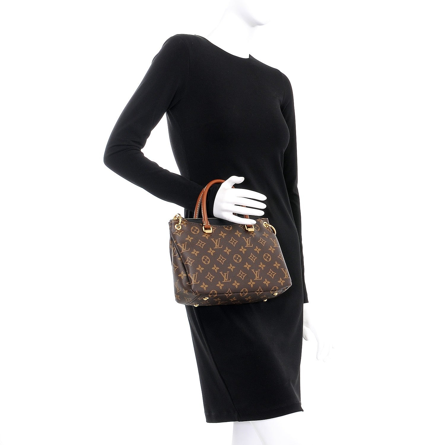 Louis Vuitton Monogram Pallas BB Black 3 of 8