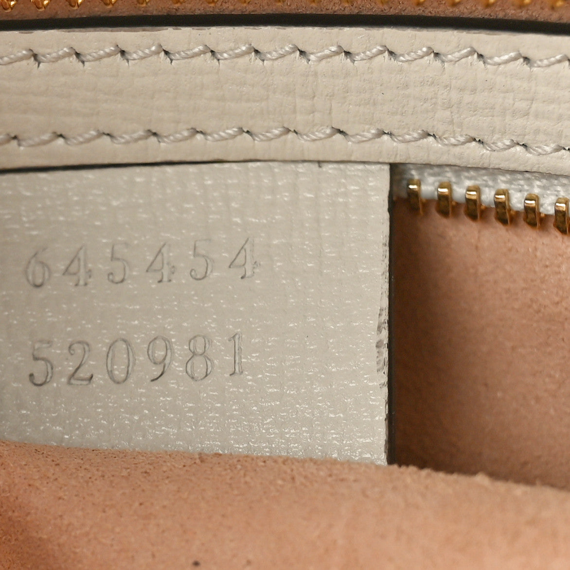 Gucci GG Supreme Monogram Small Horsebit 1955 Shoulder Bag Beige Mystic White 7 of 10
