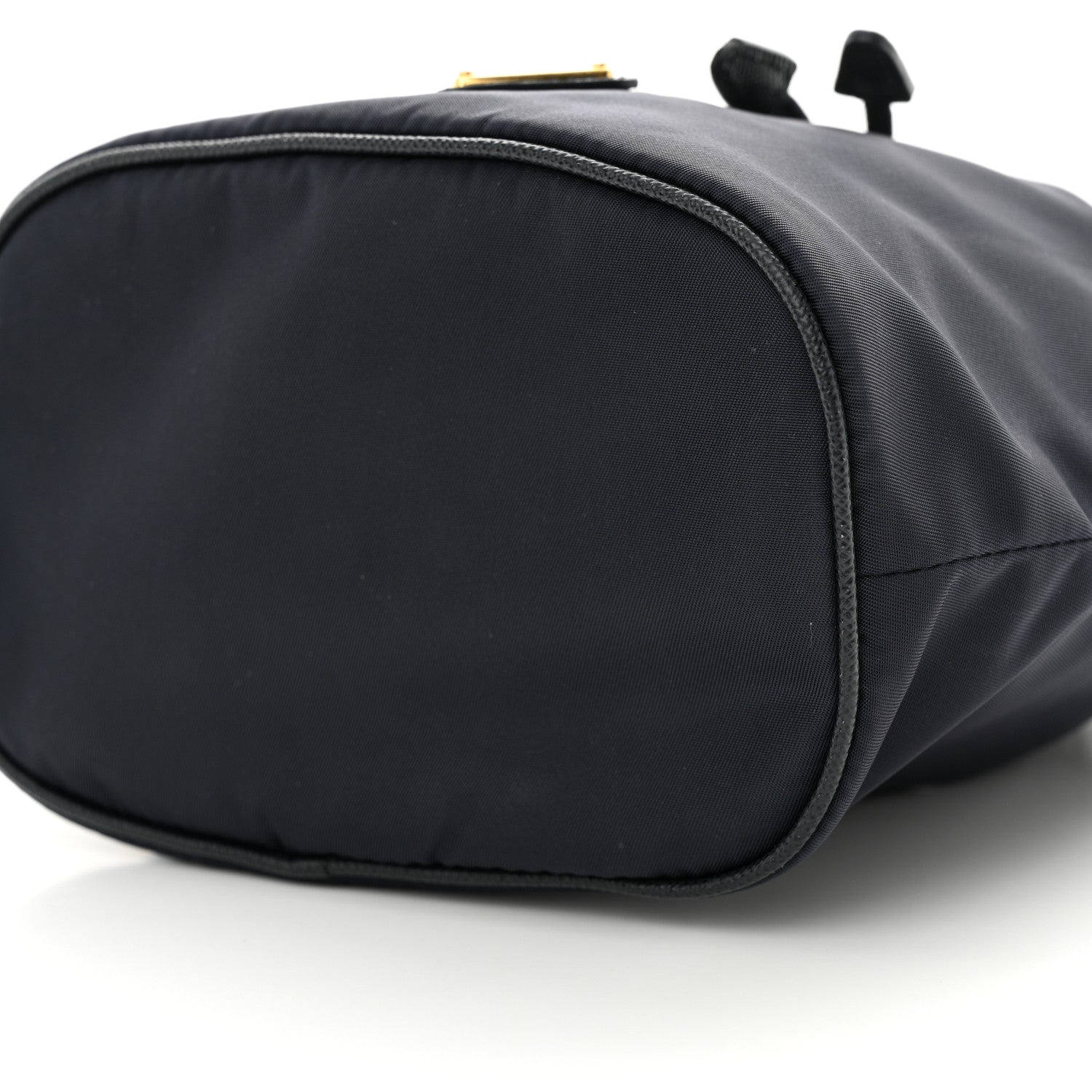 Prada Re-Nylon Saffiano Mini Re-Edition 1978 Bucket Bag Navy 9 of 9
