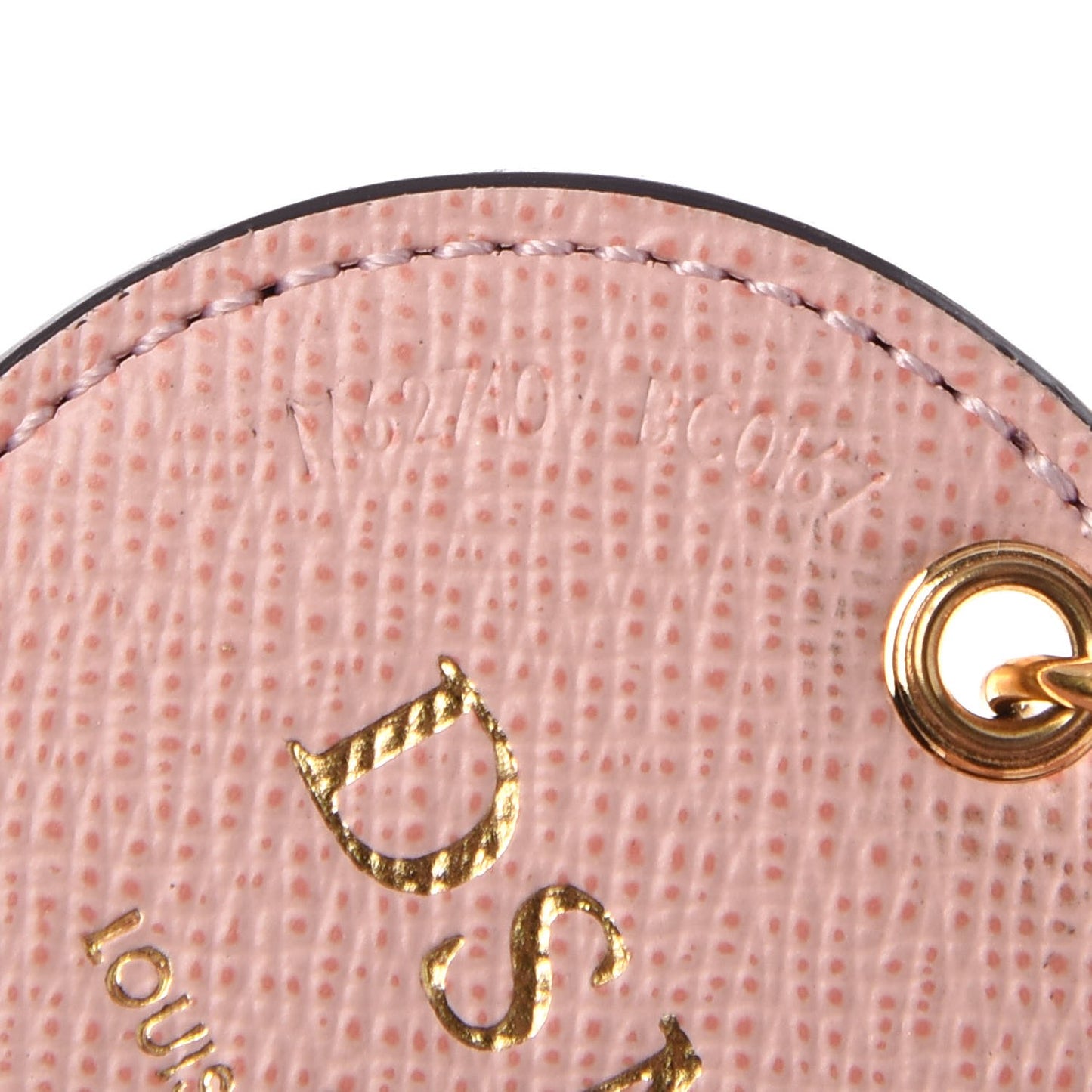 Calfskin Monogram World Tour Bag Charm Key Holder