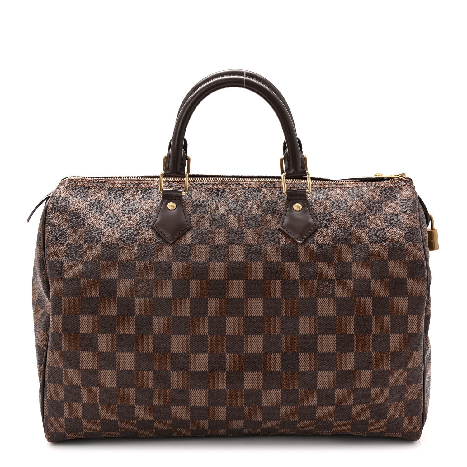 Louis Vuitton Damier Ebene Speedy 35 1 of 10