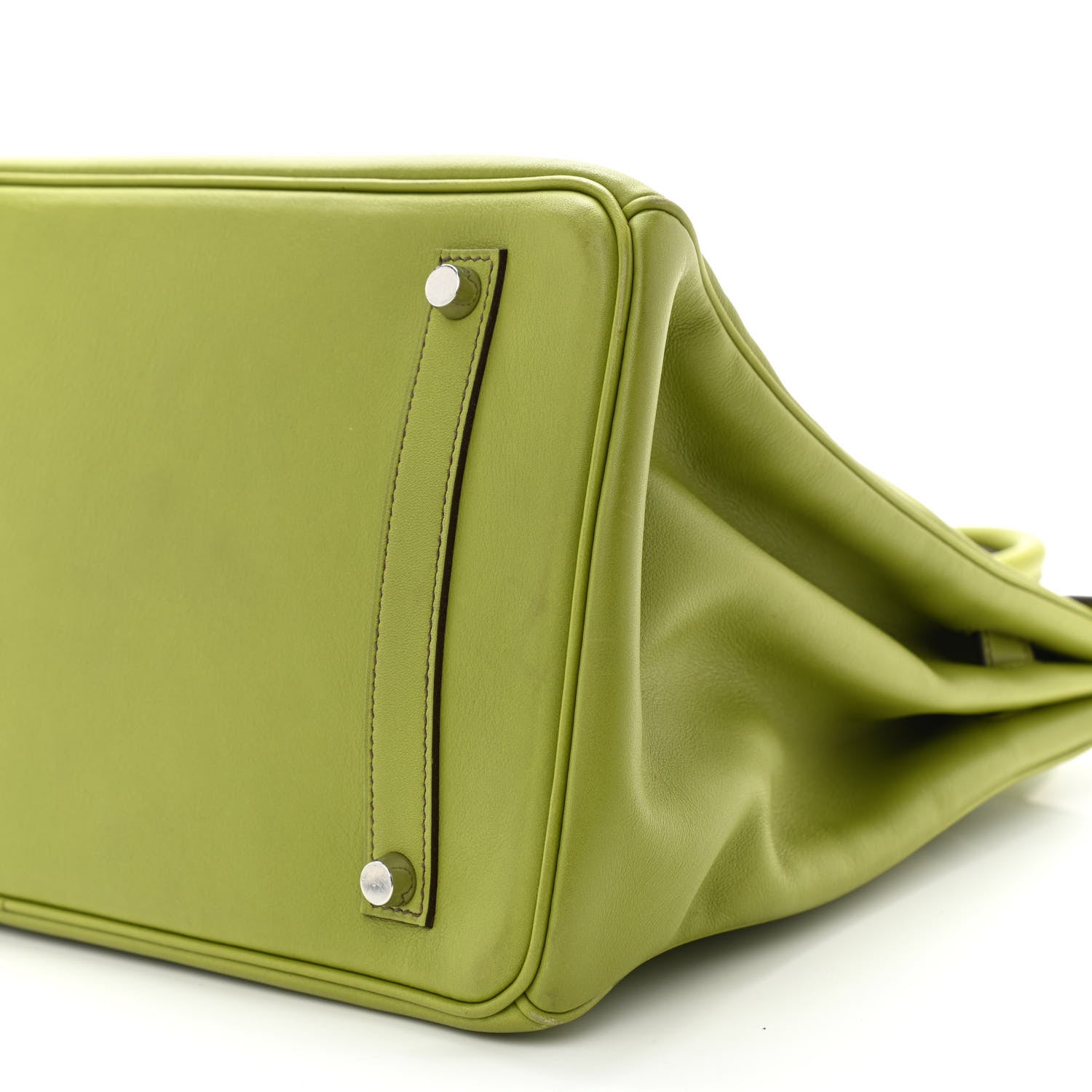 Hermes Swift Birkin 35 Vert Anis 10 of 22