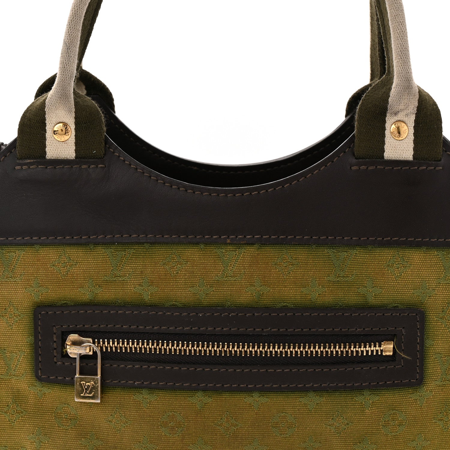 Louis Vuitton Mini Monogram Sac Kathleen Kaki 8 of 11