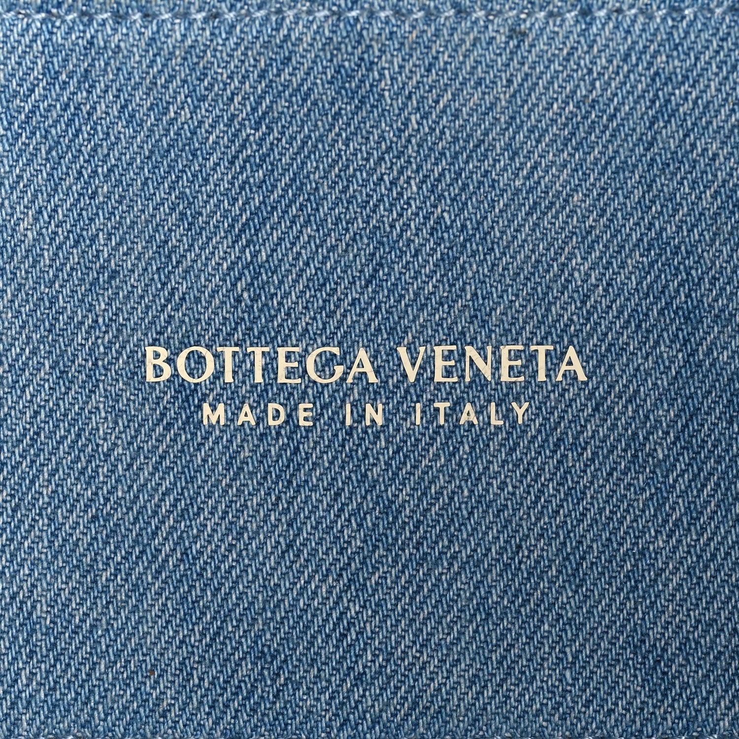Bottega Veneta Denim Maxi Intrecciato Mini Arco Tote Blue 7 of 11