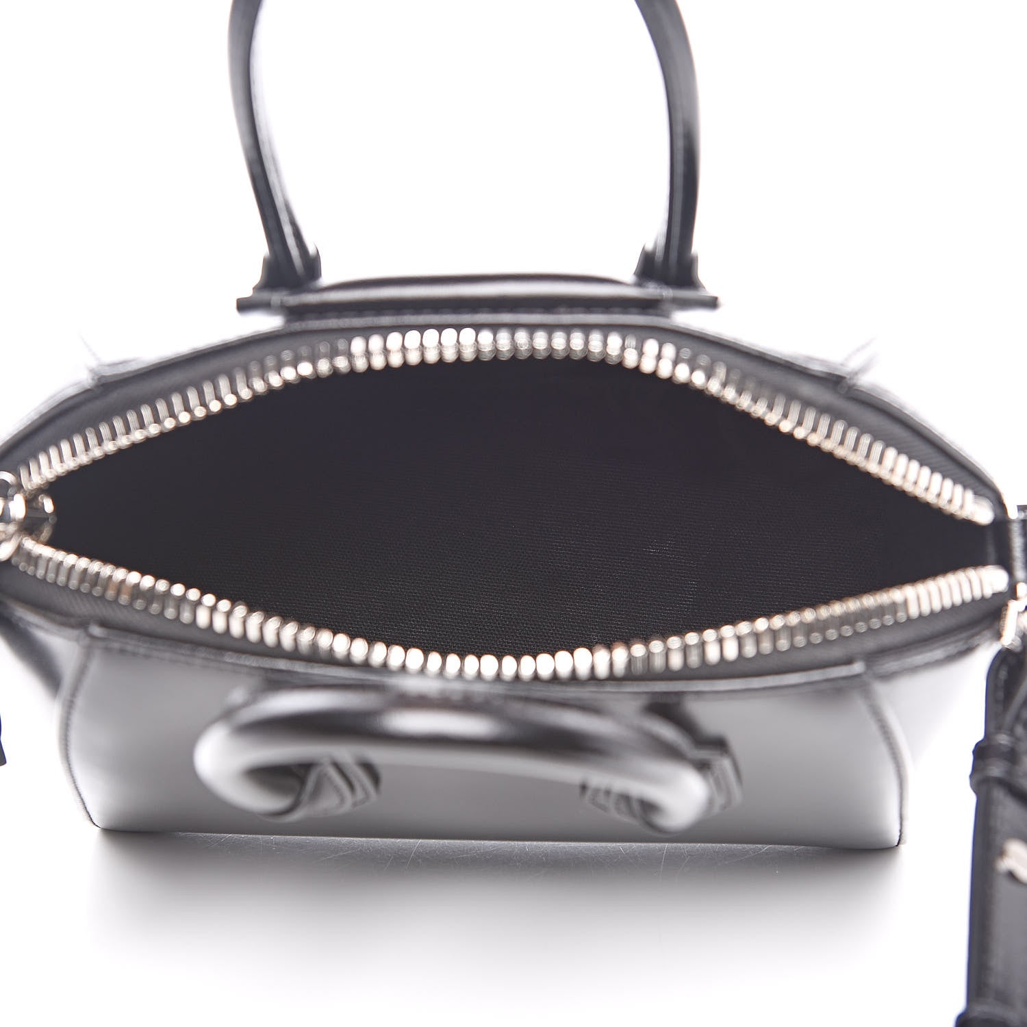 Givenchy Shiny Lord Calfskin Mini Antigona Black 5 of 11