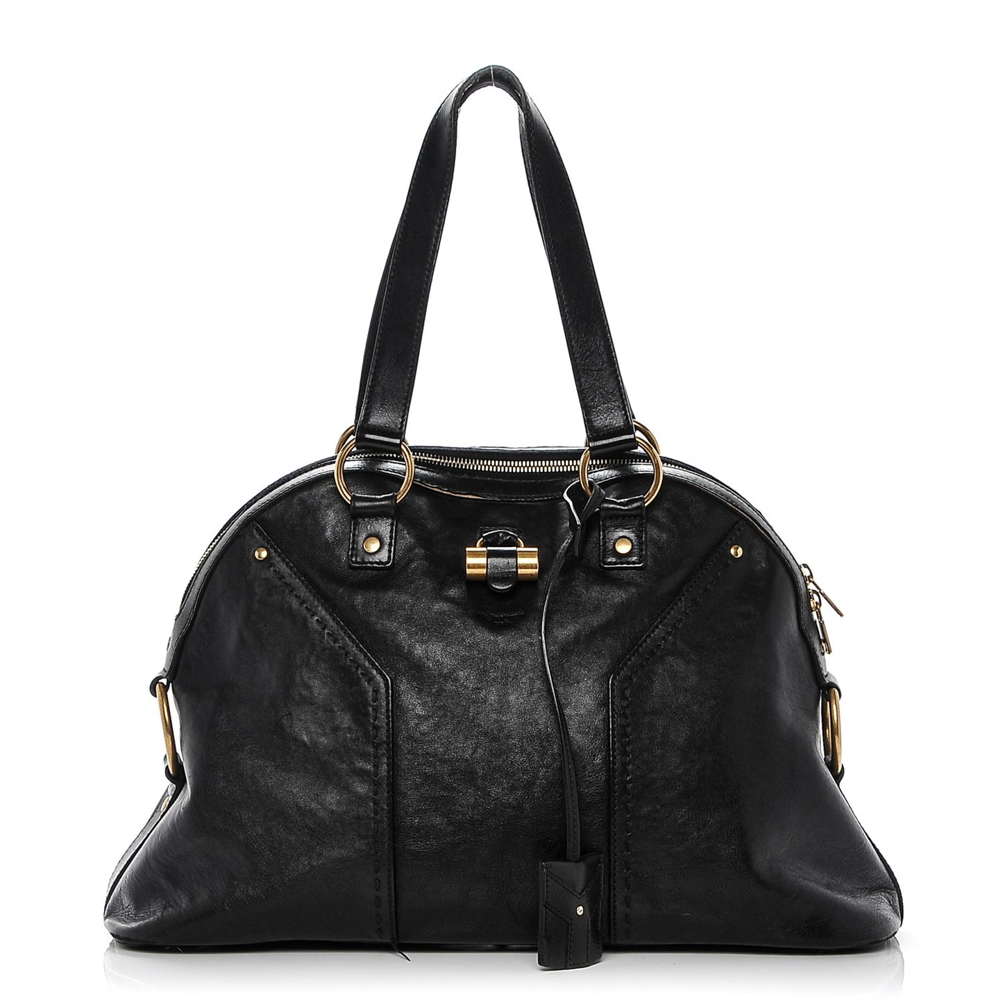 Calfskin Large Muse Black